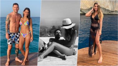 Antonela Roccuzzo Hot Bikini Photos: Lionel Messi’s Wife Looks Sensational in These Sultry Swimsuit Posts on Instagram
